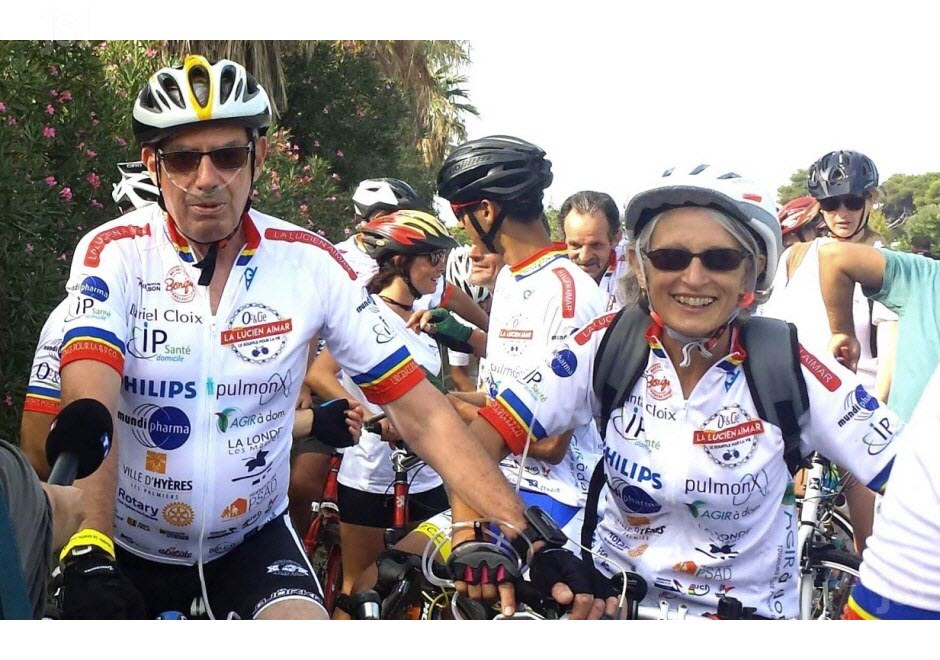 Respiratory Patients cycling in France | COPD ATHLETE